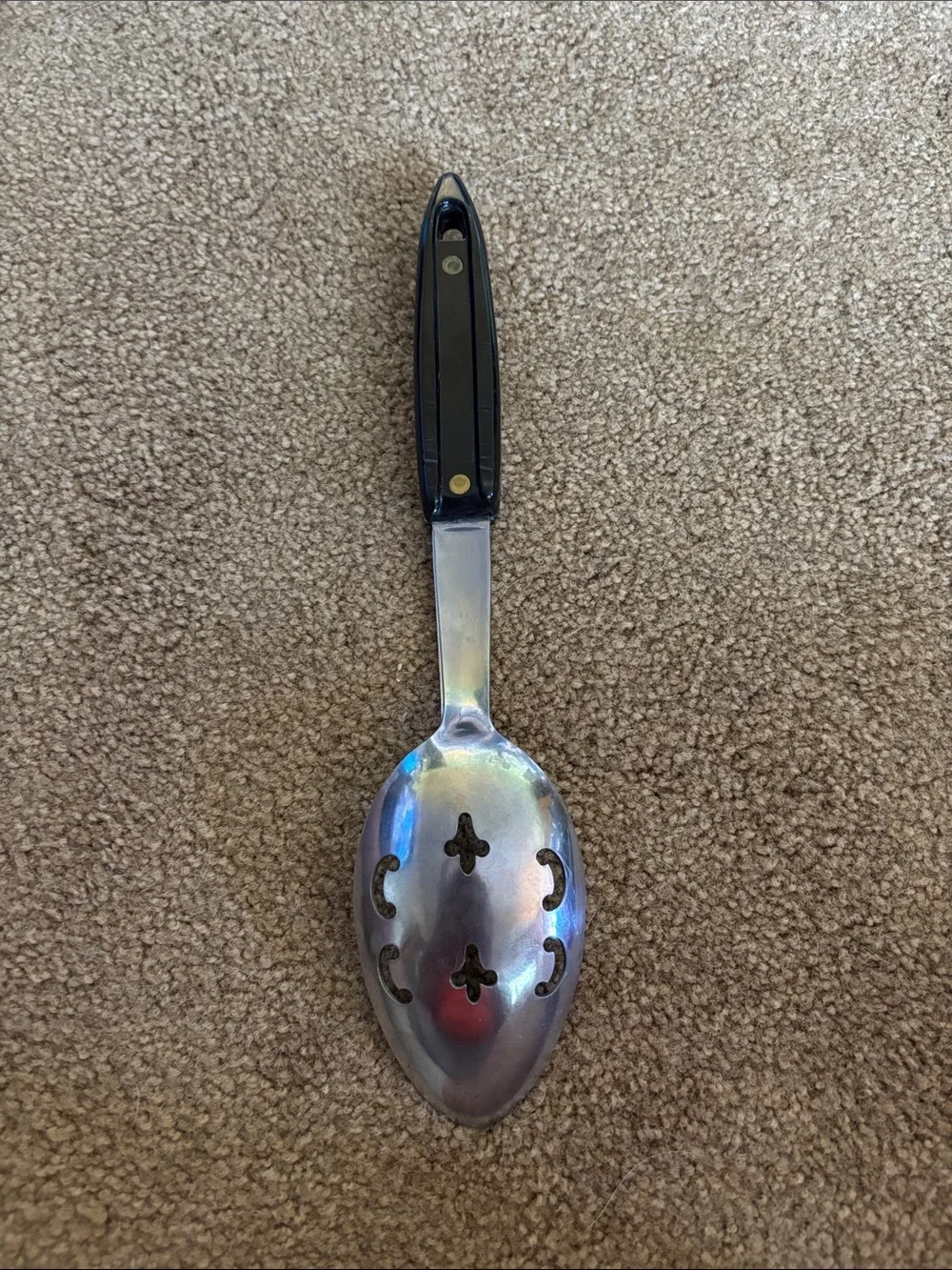 Vintage USA Slotted Spoon.